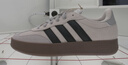 adidas「T头鞋」BARREDA板鞋德训鞋男女阿迪达斯轻运动 灰色/黑色/树脂黄   39 实拍图