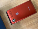 飞利浦（PHILIPS）4G全网通翻盖老人手机 超长待机老年机 双卡双待大声大按键学生戒网智能功能机 中国红 实拍图