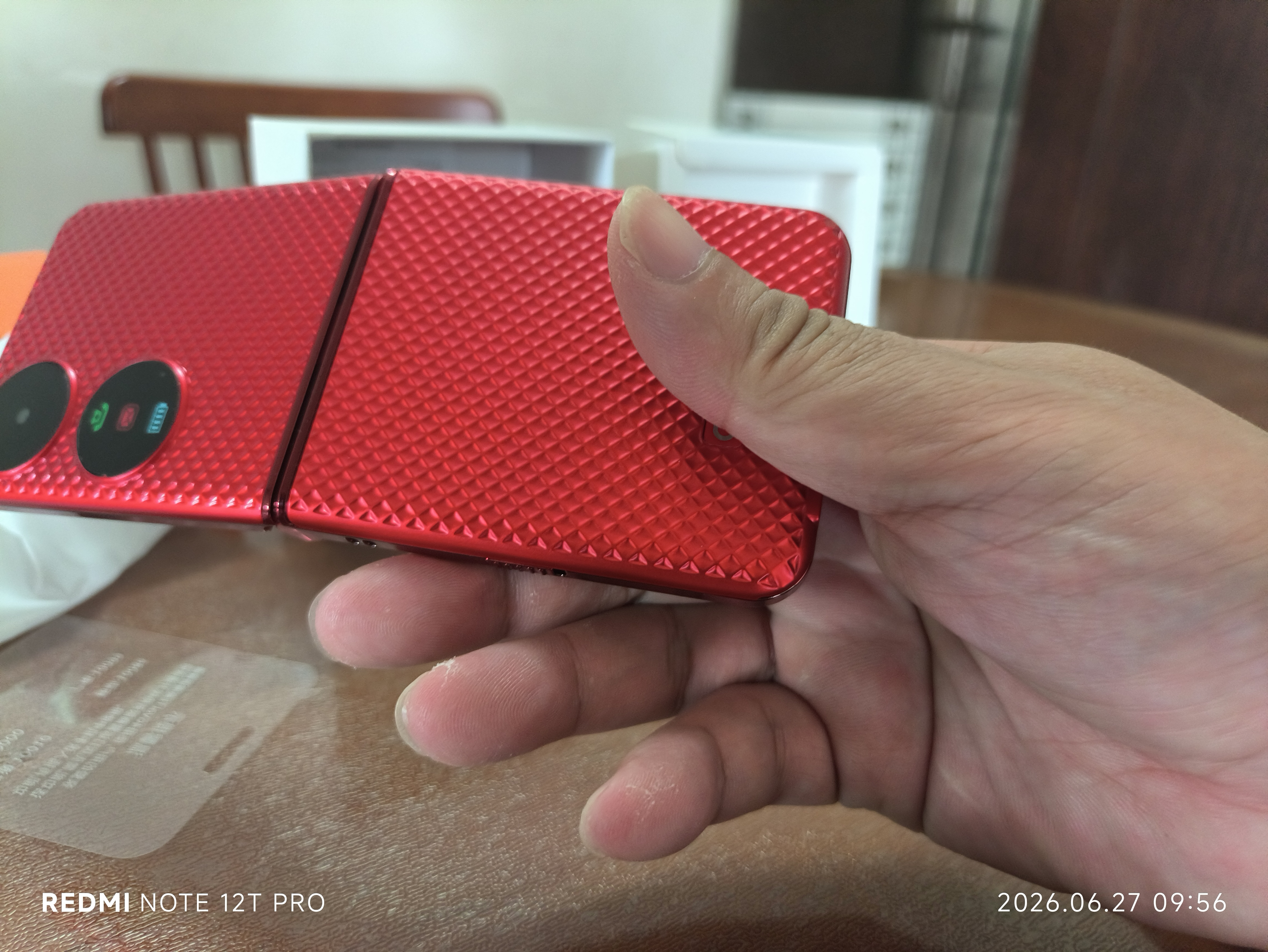 金立（Gionee）老年手机4G全网通翻盖老年机超长待机老人手机大字体大声音大屏学生老年人专用手机 G630 红色  实拍图