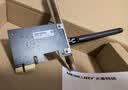 水星（MERCURY）pcie无线网卡台式电脑WiFi6接收器台式机专用内置AX900 5G双频900M网卡蓝牙5.4二合一 PX9H 实拍图