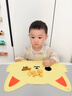 葆氏硅胶餐垫桌垫儿童零食垫带饭兜小学生专用食品级防水桌垫 实拍图