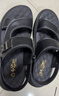 金利来（Goldlion）男鞋都市休闲透气凉鞋两穿轻便皮鞋沙滩鞋59622032701A-黑色-40码 实拍图