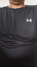 安德玛（Under Armour）【京东奥莱】短袖男装宽松透气运动休闲T恤速干衣健身半袖 黑色21500140-001 吸湿速干 3XL 188-192/穿至220斤 实拍图