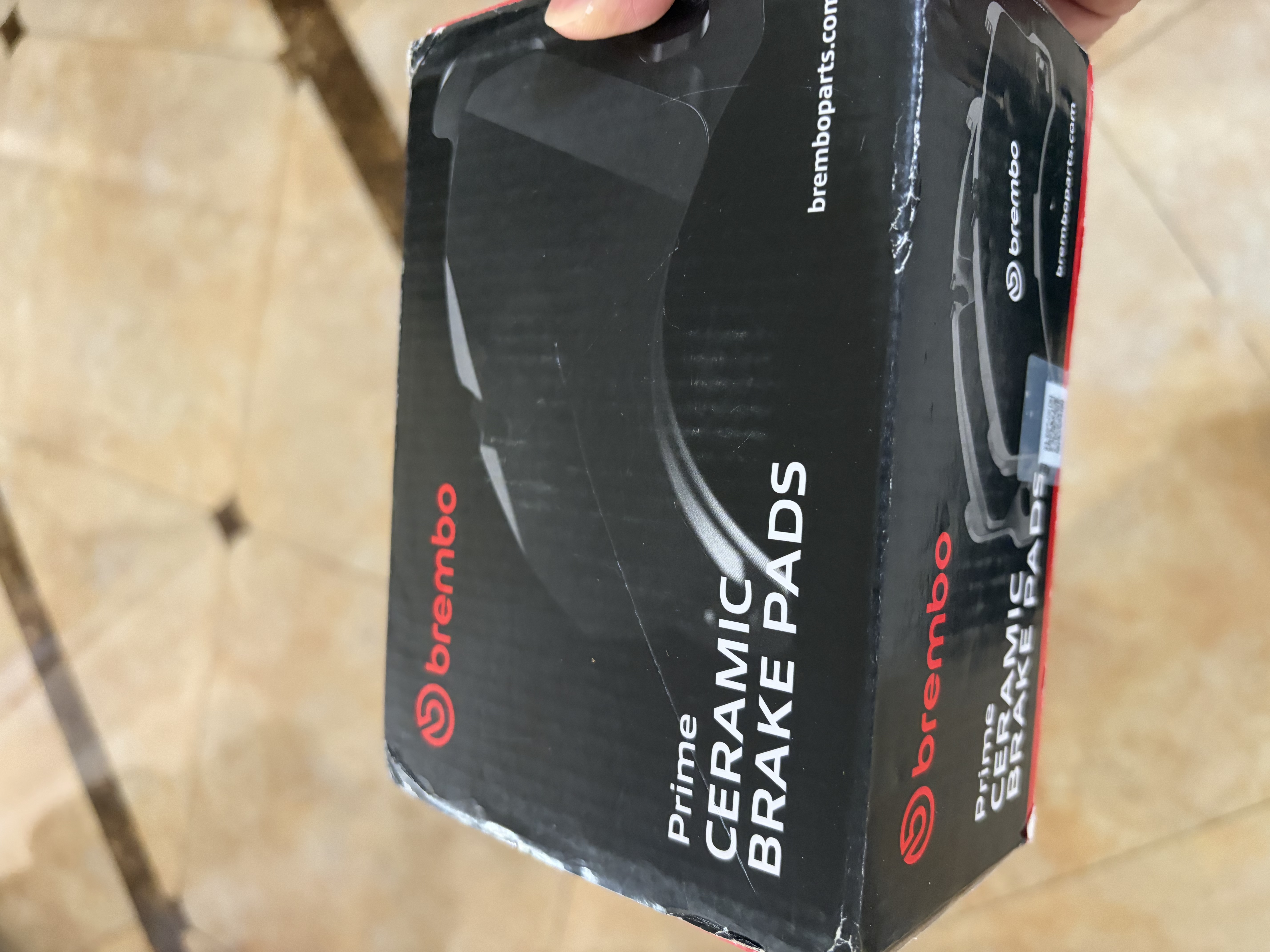 布雷博（Brembo）刹车后片原厂品质宝马1系118/120/125/3系/316/318/320/X1/E87F35 实拍图
