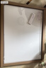 得力(deli)120*90cm悬挂白板 白板写字板 黑板 磁性悬挂式小白板 实心纤维板芯黑板 教学家用白板 实拍图