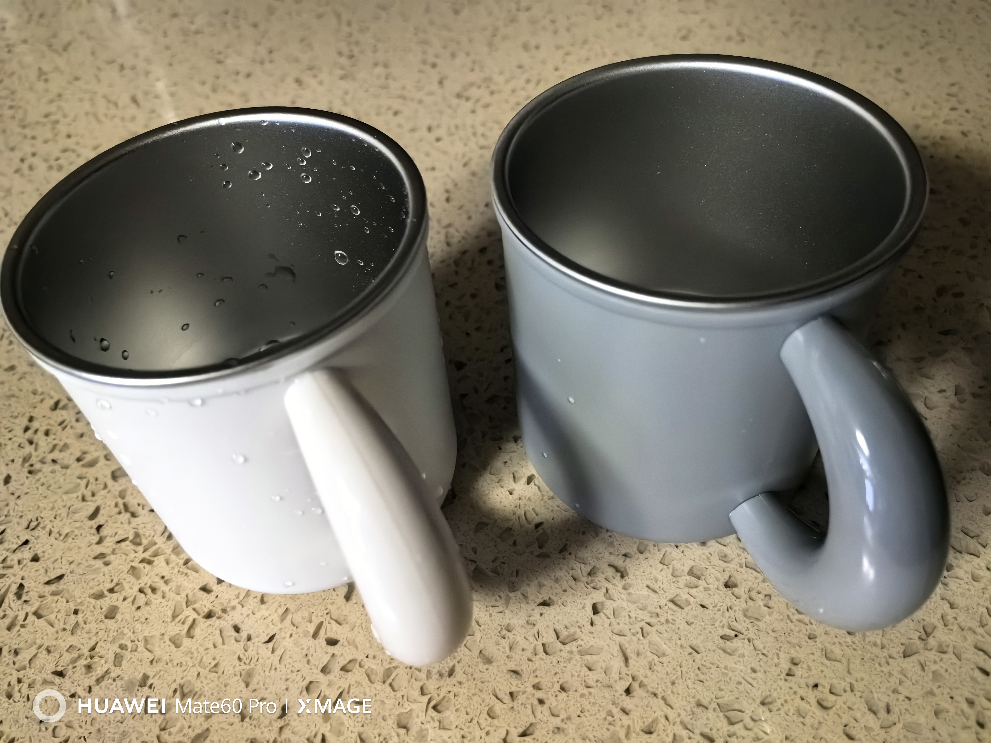bdo316不锈钢漱口杯刷牙把手杯牙缸牙刷杯水杯情侣杯子洗漱套装灰+白 实拍图