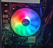 超频 3 PCCOOLER大白鲨PRO CPU散热器 （多平台/SRGB幻彩灯效/下压式/ITX散热器/附带硅脂） 实拍图