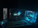 华硕ROG XG27ACG-W 27英寸显示器2K电竞 2K180Hz原生高刷FastIPS 1ms响应G-SYNC兼容HDR400 实拍图