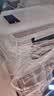 禧天龙塑料透明收纳箱加厚衣物玩具整理箱大号55升 1个装 带轮 实拍图