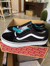 万斯（VANS）范斯经典款Old Skool黑色低帮复古鞋 Vans经典街头男女板鞋夏季新 黑色 39 _鞋内长25cm 实拍图