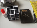 ZCUBE魔域（随机发）碳纤维 魔方三阶异形二阶四阶五阶套装初学顺滑金 碳纤维镜面黑底白色 实拍图