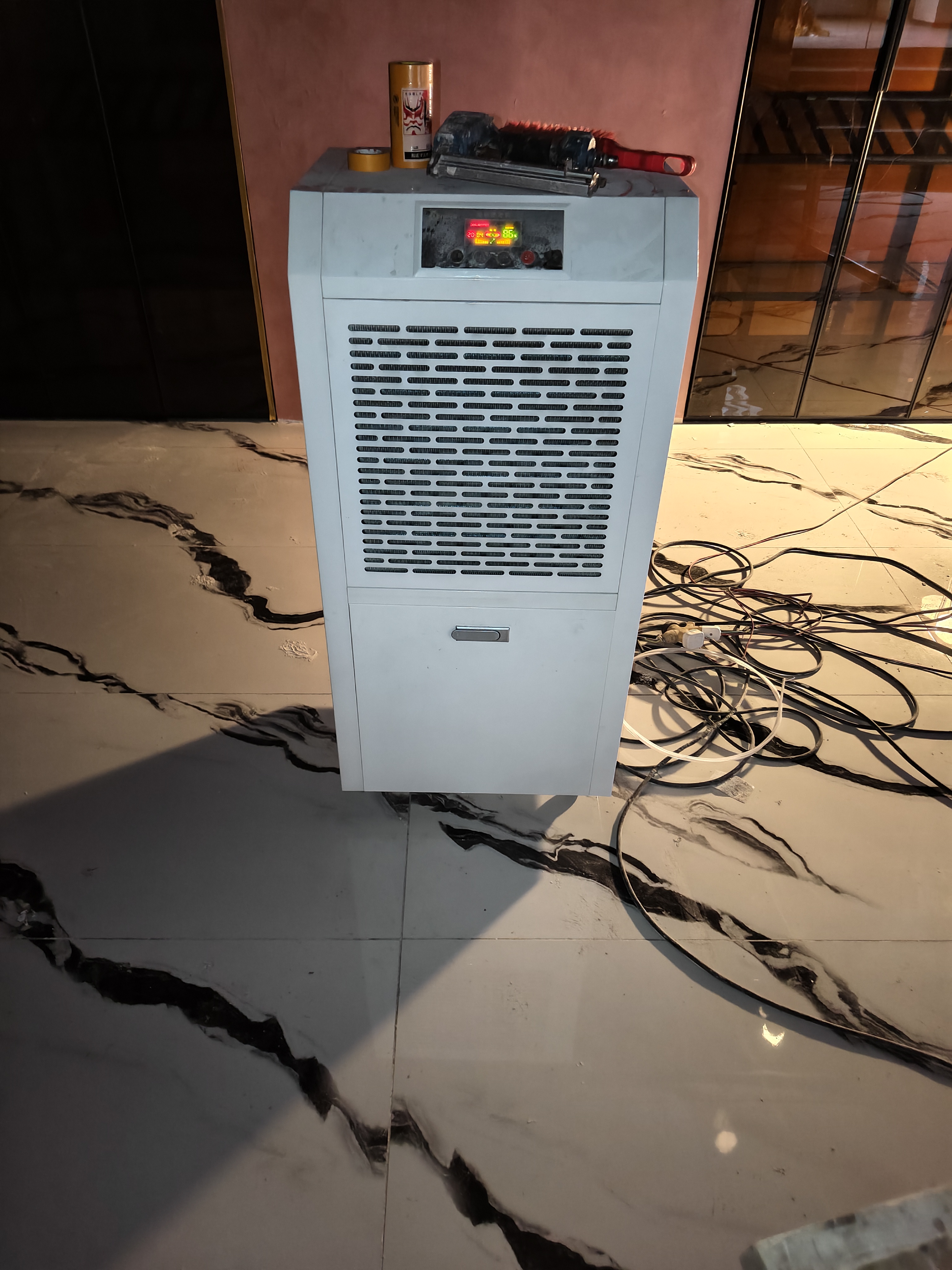 安润仕工业除湿机大功率商用智能抽湿机wifi除湿器100㎡-300㎡工厂地下室仓库车间档案室配电房 156L/天 【适用面积250㎡】带20升大水箱 实拍图