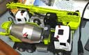 卡威（KIV）合金工程车玩具翻斗运输车吊车挖掘机搅拌车大卡车儿童玩具车男孩 水泥搅拌车绿色 实拍图