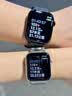 Apple/苹果 Watch S11 智能手表GPS款46毫米亮黑色铝金属表壳黑色运动型表带M/L MEVH4CH/B 实拍图