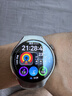 华为HUAWEI WATCH 5 42mm基础款不锈钢表壳极光绿氟橡胶表带X-TAP智感窗eSIM通话手表 实拍图