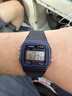 卡西欧（CASIO）手表男复古小方块运动防水学生男女f91w系列手表F-91W-1D 实拍图