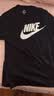 耐克(NIKE)男短袖T恤 纯棉 运动休闲 经典简约 AR5005-010 黑色XXL 实拍图