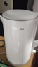 美的（Midea）烧水壶电热水壶304食品级不锈钢无缝内胆双层防烫1.7L大容量1800W智能断电SHJ1721 实拍图