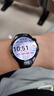 华为HUAWEI WATCH 5 42mm基础款深锖色不锈钢表壳幻月黑氟橡胶表带eSIM智能手表 实拍图
