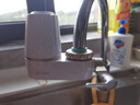 美的（Midea）净水器水龙头过滤器家用自来水过滤器净水器直饮厨房卫生间通用除余氯除水垢双出水可清洗滤芯 26年升级款：1机8芯【12级精滤+4年免换芯】 实拍图