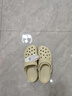卡骆驰（CROCS）【预售】白鹿同款经典云朵洞洞鞋时尚百搭女鞋花园鞋|206750 骨白色-2Y2(含智必星)【预售】 40 (260mm) 尺码偏小，建议选大一码 实拍图