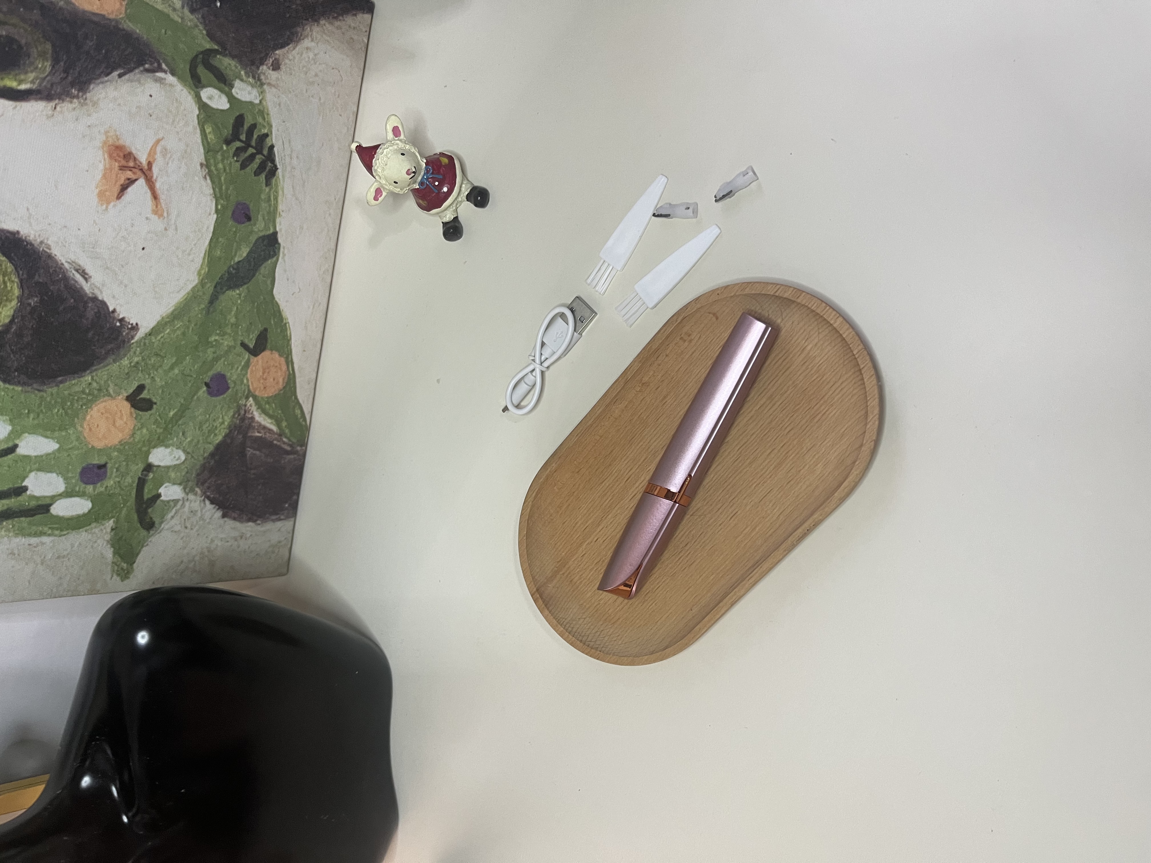 TrueX电动修眉刀男士女士用充电式修眉毛神器鼻毛修剪器多功能新手专用修眉仪毛刀自动刮眉修眉笔剃眉刀 【升级款】高速马达-自带补光灯-持久续航 实拍图