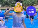 佑游儿童泳衣女孩泡温泉泳衣小童婴幼儿连体游泳三件套31605美人鱼2XL 实拍图