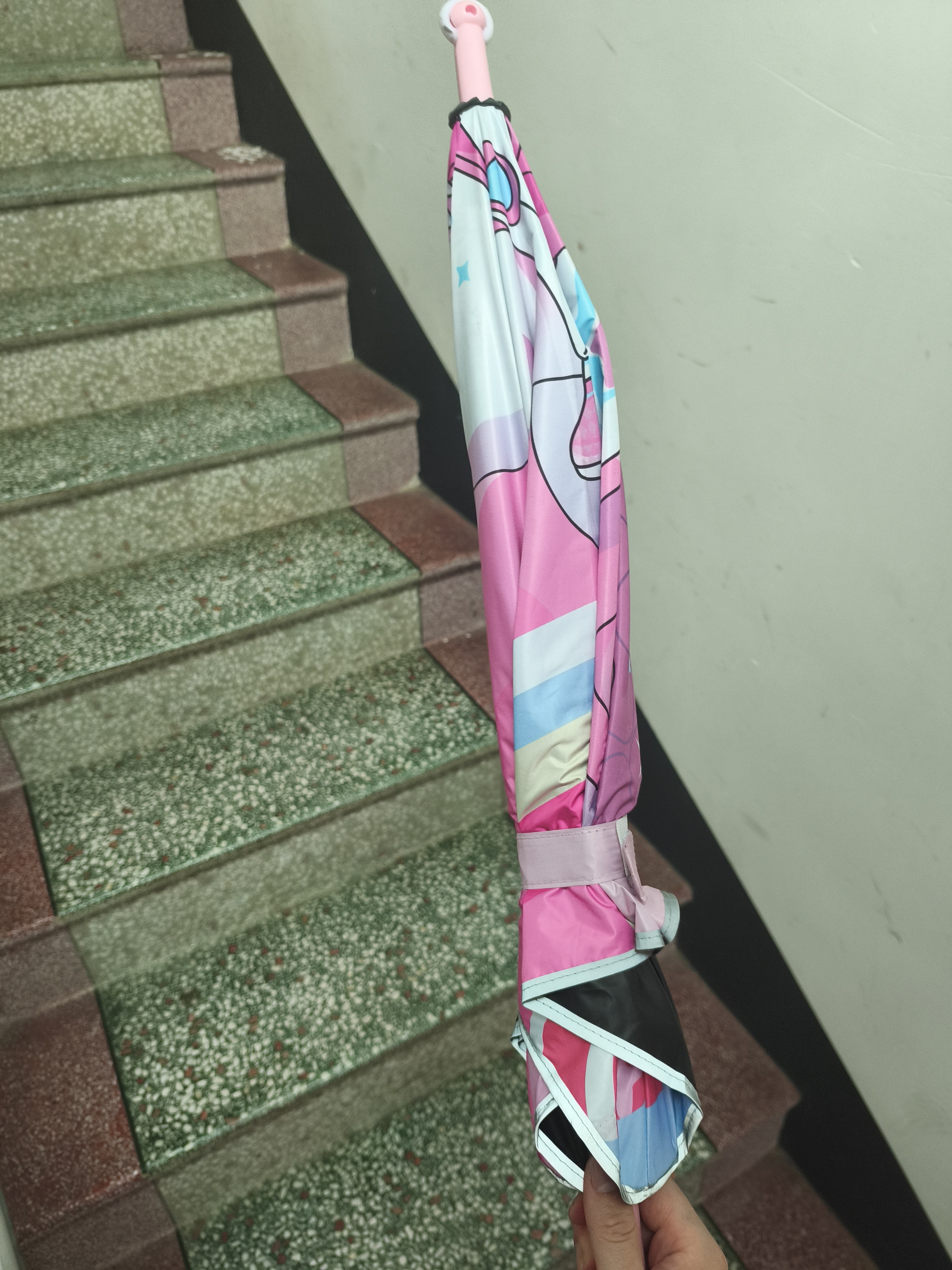七麦麦儿童雨伞安全圆角太阳伞遮阳伞防晒伞幼儿园小学生男女孩雨伞 实拍图