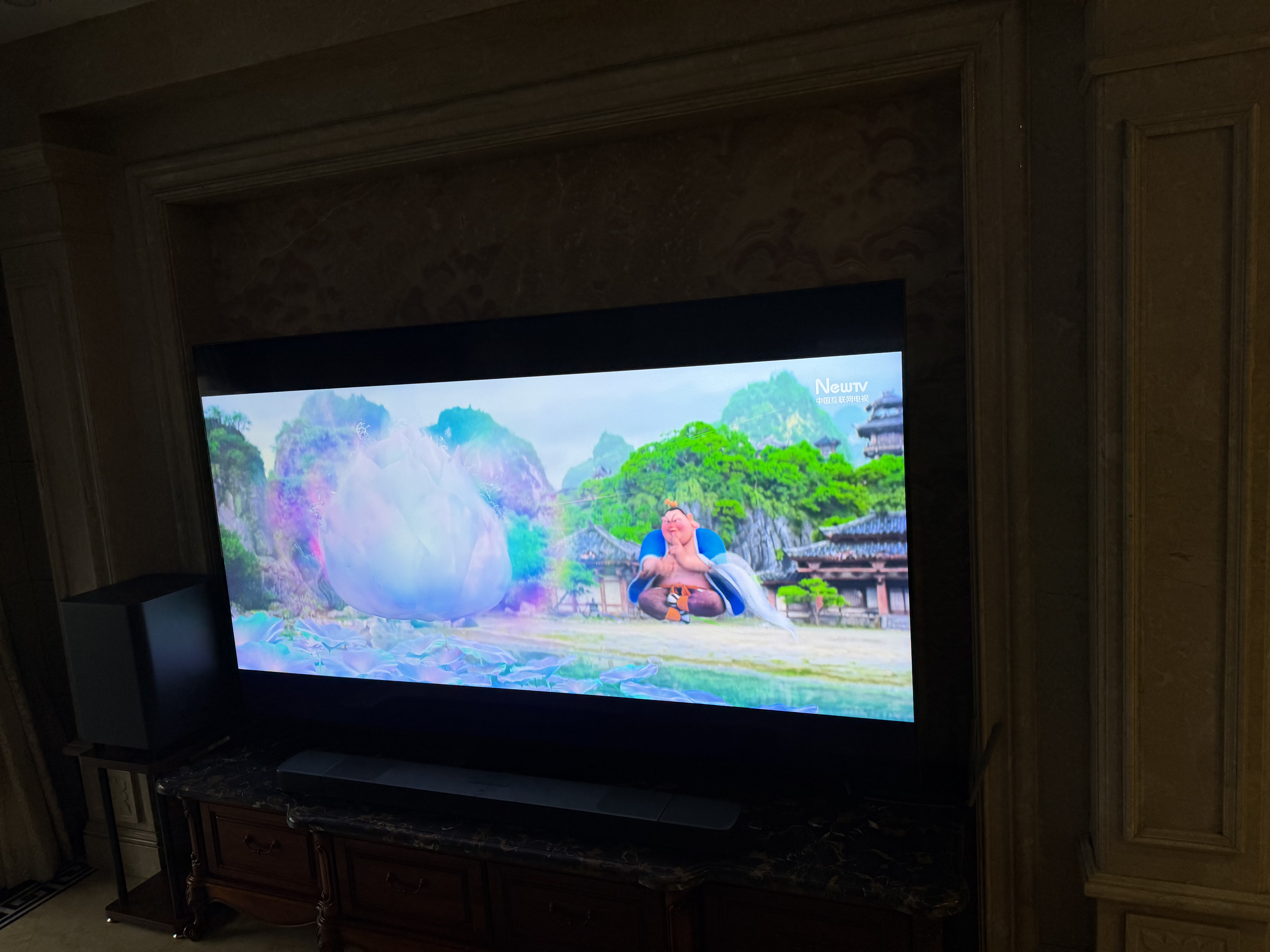 三星（SAMSUNG）不支持延迟发货 QNX9D系列NeoQLED量子点 MiniLED电视薄4K 120Hz高刷 HDMI2.1 潘通色彩认证AI画质 85英寸 QA85QNX9DAJXXZ 实拍图