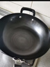 炊大皇铸铁炒锅铁锅平底炒菜锅32cm氮化防锈不挑灶典精DJ32ZT-S 实拍图