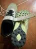 卡尔美（KELME）儿童足球鞋TF碎钉魔术贴免系带防滑耐磨球鞋 金属银黑  35  实拍图