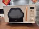 美的（Midea）小滋味萌宠猫爪变频微波炉微烤一体机23L大容量900W平板烧烤易清洁内胆2026新款（C23H5） 实拍图