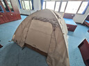 牧高笛（MOBIGARDEN）冷山4帐篷 户外露营徒步防风防雨四人帐篷 NXZ1429065 晨雾白 实拍图