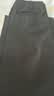 优衣库廓形工装裤女装/弯刀镰刀裤子487393 09 黑色 M 实拍图