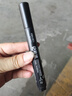 得力（deli）黑色粗头物流油性笔 墨量升级大容量快递签字办公文具马克笔记号笔 10支/盒 P06881 黑色 实拍图