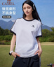 骆驼（CAMEL）【迪丽热巴同款】短袖t恤柔棉T神男女装夏季新款运动宽松休闲上衣 实拍图