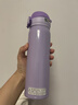 膳魔师（THERMOS）保温杯500ml大容量男女士儿童不锈钢保温保冷水杯子JNL-503 PPL 实拍图