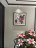 良木紫气东来餐厅装饰画葡萄饭厅餐桌背景墙挂画新中式玄关斗方壁画 A-紫气东来-雅致红木框【升级版实木细框】 60*60CM【实木外框+防水油画布+有机玻璃】 实拍图