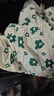 拉夏贝尔女童连衣裙新款可爱绿色碎花裙小女孩夏季纯棉舒适宝宝裙 绿色 90 建议身高80-90cm 实拍图