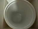 茶花 抗菌漱口杯 簌刷牙杯子 牙刷杯牙缸 洗漱杯水杯  1只装 白色 实拍图