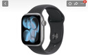 Apple/苹果 Watch S11 智能手表GPS款42毫米深空灰色铝金属表壳黑色运动型表带M/L MEUH4CH/B 实拍图
