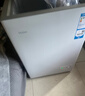 海尔（Haier）100L单温冰柜小型家用小冰柜减霜一级能效冷藏冷冻转换深冷冷柜小冰箱BC/BD-100GHW9D 实拍图
