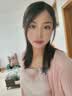 三彩【樱花系列连衣裙】莱赛尔圆领系带显瘦A字长裙2026夏季新款M 粉白花卉 M 160/84A 实拍图