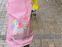 牧萌儿童雨衣男童女童幼儿园小童宝宝全身防水男孩雨披 活力黄恐龙 M 实拍图