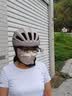 塔斯队长自行车头盔变色磁吸风镜山地车男女安全帽公路车一体成型骑行装备 经典黑【升级磁吸风镜】随光变色 L码 实拍图