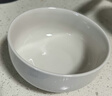 友来福陶瓷碗白瓷中式小碗家用4.5英寸米饭碗喝汤碗6只装洗碗机可用 实拍图