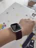 Apple/苹果 Watch S11 智能手表GPS款42毫米银色铝金属表壳雾紫色运动型表带S/M MEUT4CH/B 实拍图