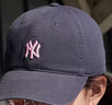 MLB帽子男女棒球帽鸭舌帽软顶遮阳生日礼物3ACP7701N-50BKL-F 实拍图