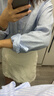 MUJI 女式 汉麻水洗衬衫领长袖衬衫女士女装衬衣外套内搭上衣26年春夏 萨克森蓝条纹 M （160/84A ） 实拍图