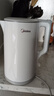 美的（Midea）烧水壶电热水壶304食品级不锈钢无缝内胆双层防烫1.7L大容量1800W智能断电SHJ1721 实拍图